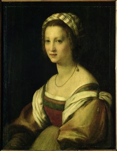 Lucrezia di Baccio del Fede, la esposa del artista, c.1513/14