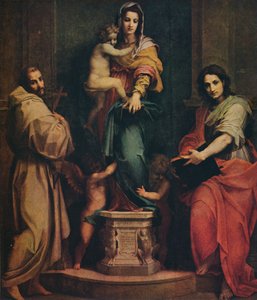 Madonna de las Arpías, 1517 de Andrea del Sarto