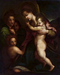 Virgen con el Niño Jesús y San Juan de Andrea del Sarto