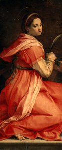 Santa Catalina de Alejandría, c.1530 de Andrea del Sarto