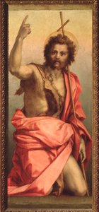 San Juan Bautista, Retablo de Santa Inés de Andrea del Sarto