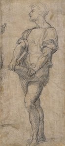 Joven de pie sosteniendo un libro, ca 1515