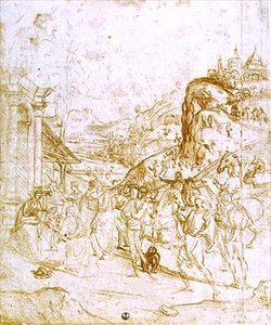 La adoración de los magos de Andrea del Sarto