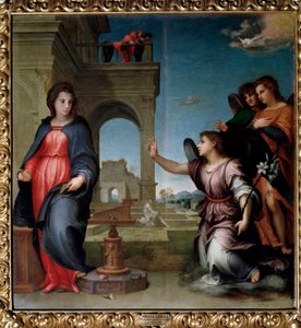 La Anunciación de Andrea del Sarto