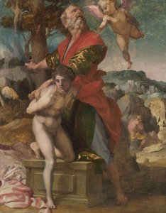 El Sacrificio de Isaac, c.1527 de Andrea del Sarto