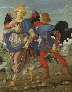 Tobías y el ángel, ca. 1470-1475 de Andrea del Verrocchio