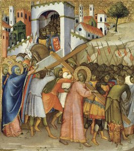 Cristo en el camino al Calvario de Andrea di Bartolo