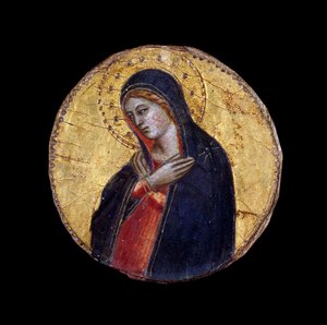 La Virgen de la Anunciación, siglo XIV de Andrea di Cione
