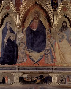 El Retablo Strozzi, 1357 (detalle) de Andrea di Cione Orcagna