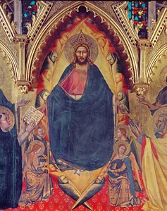 El Retablo Strozzi, 1357 (detalle) de Andrea di Cione Orcagna