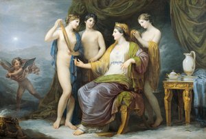 Juno bañándose o Juno vestida por las Gracias