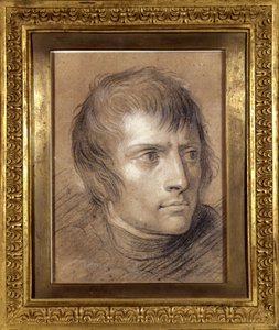Napoleón Bonaparte (1769-1821), Primer Cónsul, en 1803 (dibujo)