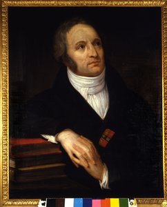 Retrato de Vincenzo Monti (1754 - 1828), poeta italiano. Pintura de Andrea Appiani (1754-1819). 1809. Pinacoteca di Brera, Milán