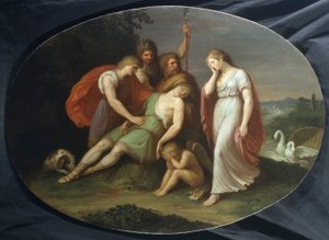 La muerte de Adonis de Andrea the Elder Appiani