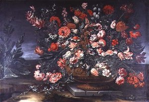 Bodegón de flores