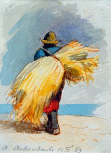 Un cosechador, 1863