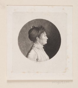 Retrato de mujer desconocida de Andreas Flint