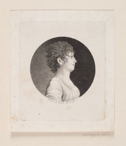 Retrato de mujer desconocida de Andreas Flint