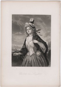 Charlotte von Lengefeld, 1850s de Andreas Johann Fleischmann