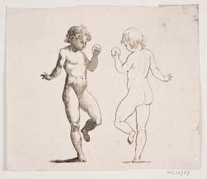 Niño bailando de Andreas Lillienberg