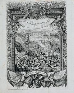 La victoria del príncipe Eugenio de Saboya en Hungría
