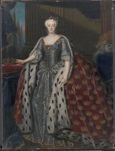 Sophie Magdalene, reina de Christian VI de Andreas Møller