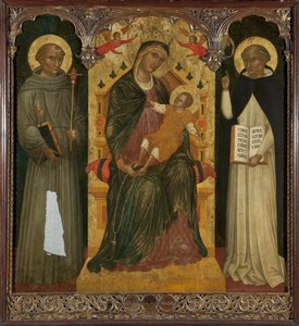 Inglés americano:  Madonna and Child with Saints Virgen con el Niño y los Santos