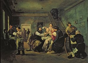 Una casa de comidas, 1859 de Andrei Andreevich Popov