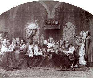 Boda de boyardos nobles, Rusia, c1883-c1884 de Andrei Osipovich Karelin
