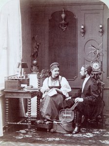 Composición rusa, c. 1870s-c. 1880s de Andrei Osipovich Karelin