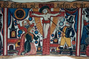 Representación de la crucifixión de Suecia