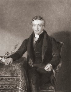 Thomas Chalmers. Retrato. (impresión) de Andrew (after) Geddes