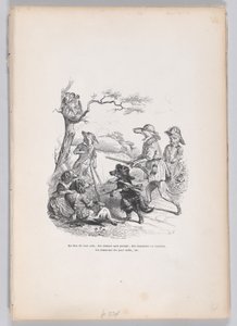 En lugar de todo esto... de Escenas de la vida privada y pública de los animales, ca. 1837-47 de Andrew Best Leloir