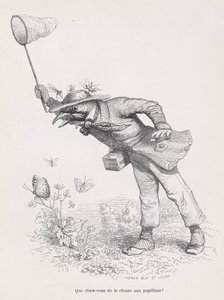 ¿Qué dices sobre la caza de mariposas de Escenas de la vida privada y pública, ca. 1837-47 de Andrew Best Leloir