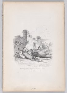Cuando dormía al sol... de Escenas de la vida privada y pública de..., ca. 1837-47