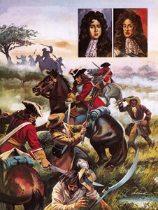 Batalla de Sedgemoor 1685 de Andrew Howat