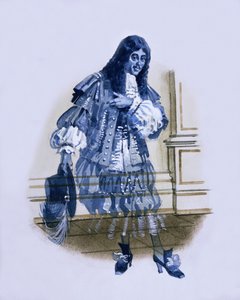 Fantasma, que algunos creen que es George Villiers, 2º Duque de Buckingham. de Andrew Howat