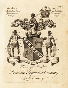 Escudo de armas del Muy Honorable Francis Seymour Conway, Lord Conway de Andrew Johnston