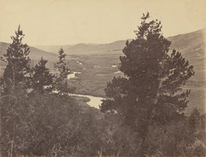 Lámina 14. Valle del Gran Laramie, desde las montañas,1869 (foto) de Andrew Joseph Russell