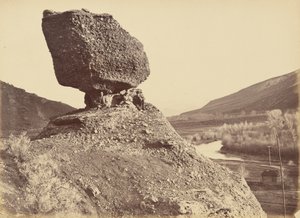 Lámina 33. Esfinge del Valle,1869 (foto) de Andrew Joseph Russell