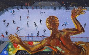 Prometeo, Rockefeller Ice Rink, Nueva York de Andrew Macara