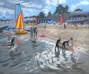 Veleros, 2009 (óleo sobre lienzo)
