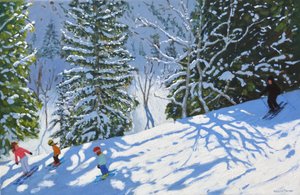 Esquí de Courchevel a La Tania de Andrew Macara