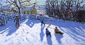 Trineo, Hartington, Buxton, 2020 de Andrew Macara