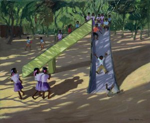 Deslizarse, Mysore, 2001 de Andrew Macara