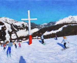 La Cruz, Morzine, Francia, 2017 de Andrew Macara