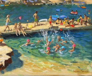 El Muelle, Rovinj, Croacia de Andrew Macara