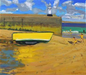 Barco amarillo, St Ives, 2017