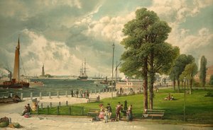 Castle Garden, Nueva York, pub. 1887