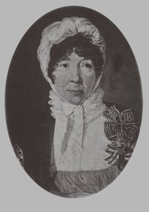 Retrato de Jelizaveta Palmenbach 1761-1832, 1870 de Andrey Mikhaylovich Lushev